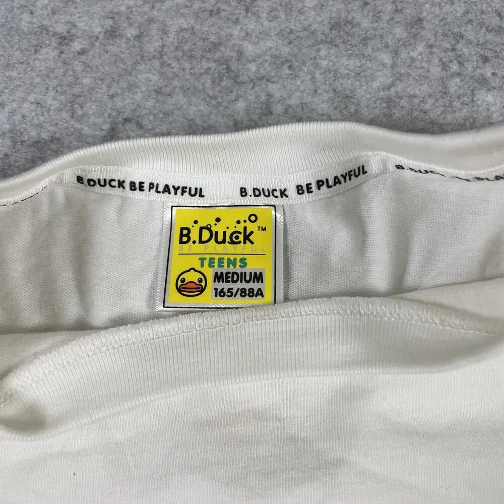 Semk Products Beplayful B. Girl B. Duck MMXV T-Shirt 100% Cotton Teens M 165/88A